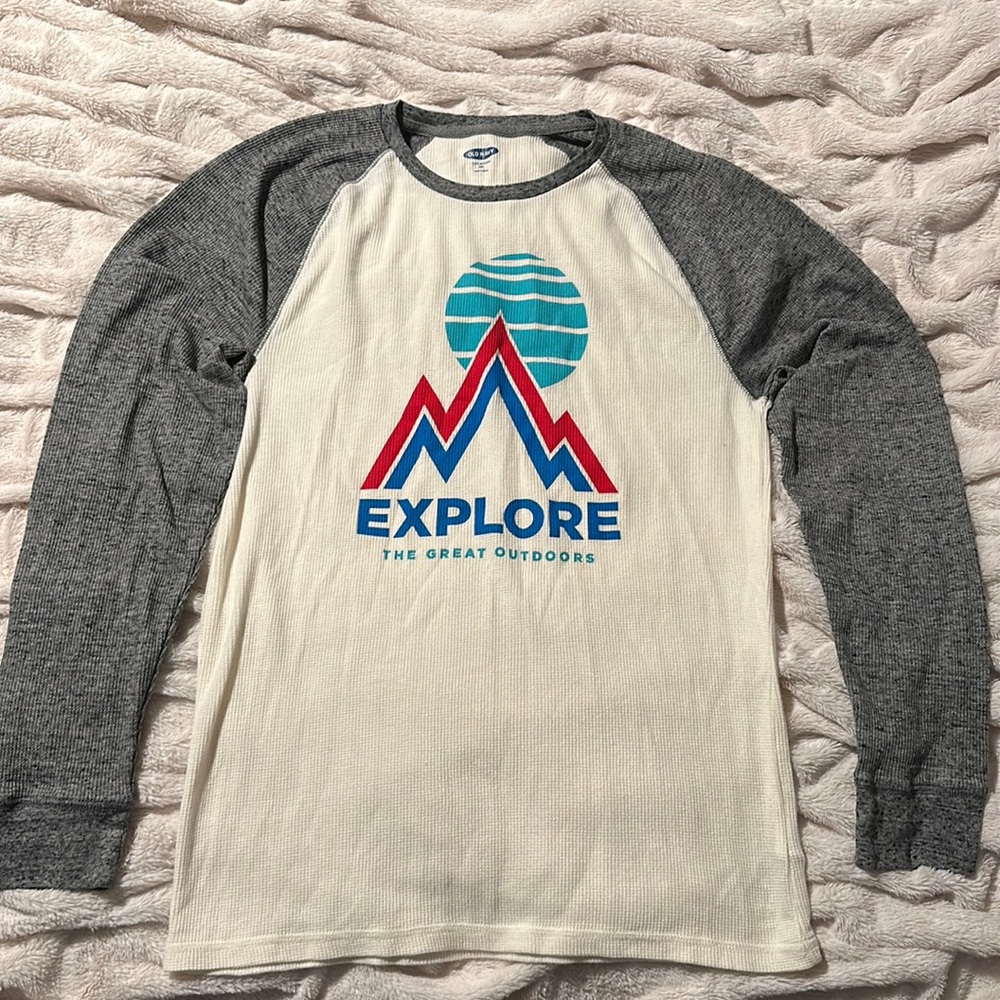 Men’s XXL Thermal Shirt Colorado Outdoors Baseball Gear Undershirt Old Navy